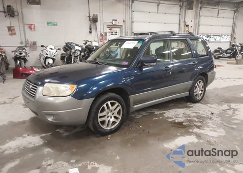 2006 Subaru Forester 2.5X L.l. Bean Edition из США, поврежденный, VIN JF1SG67656H703594